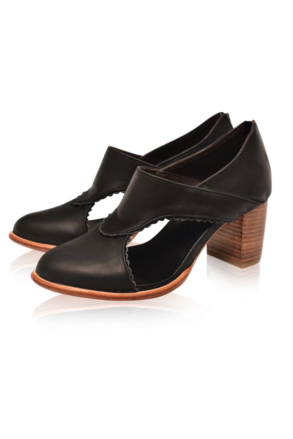 Rain Kiss Leather Booties-5