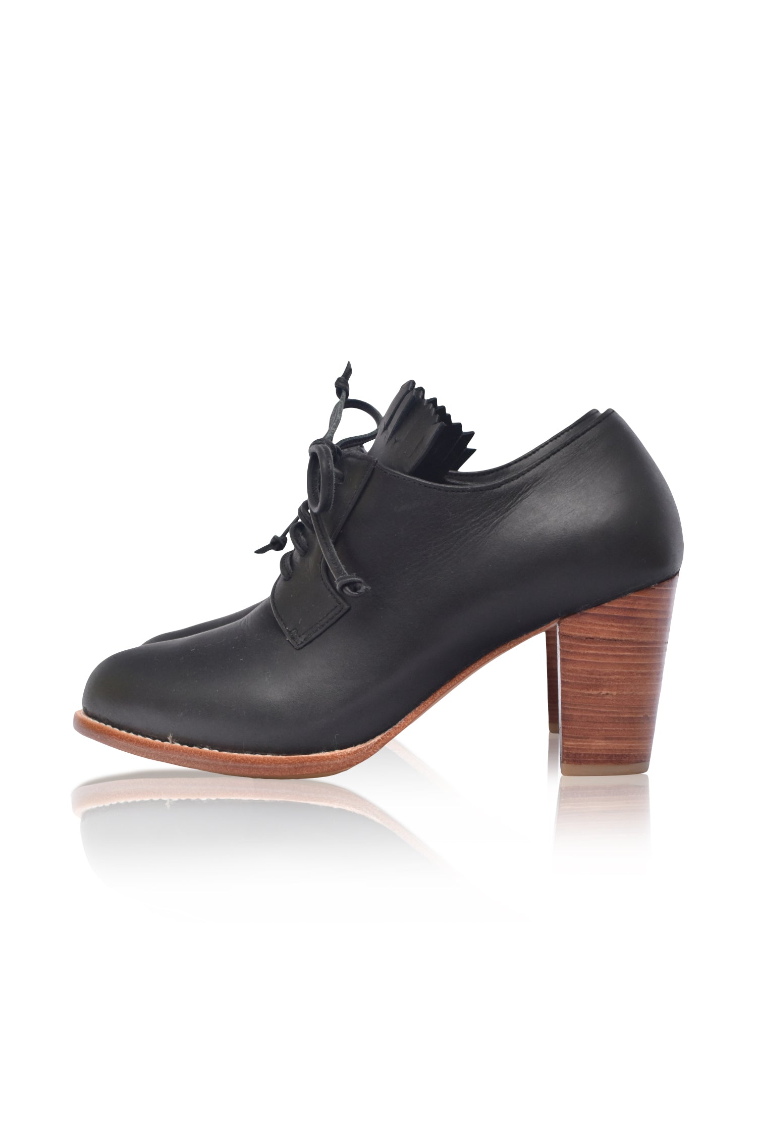 Lyon Lace-up Leather Oxfords-4