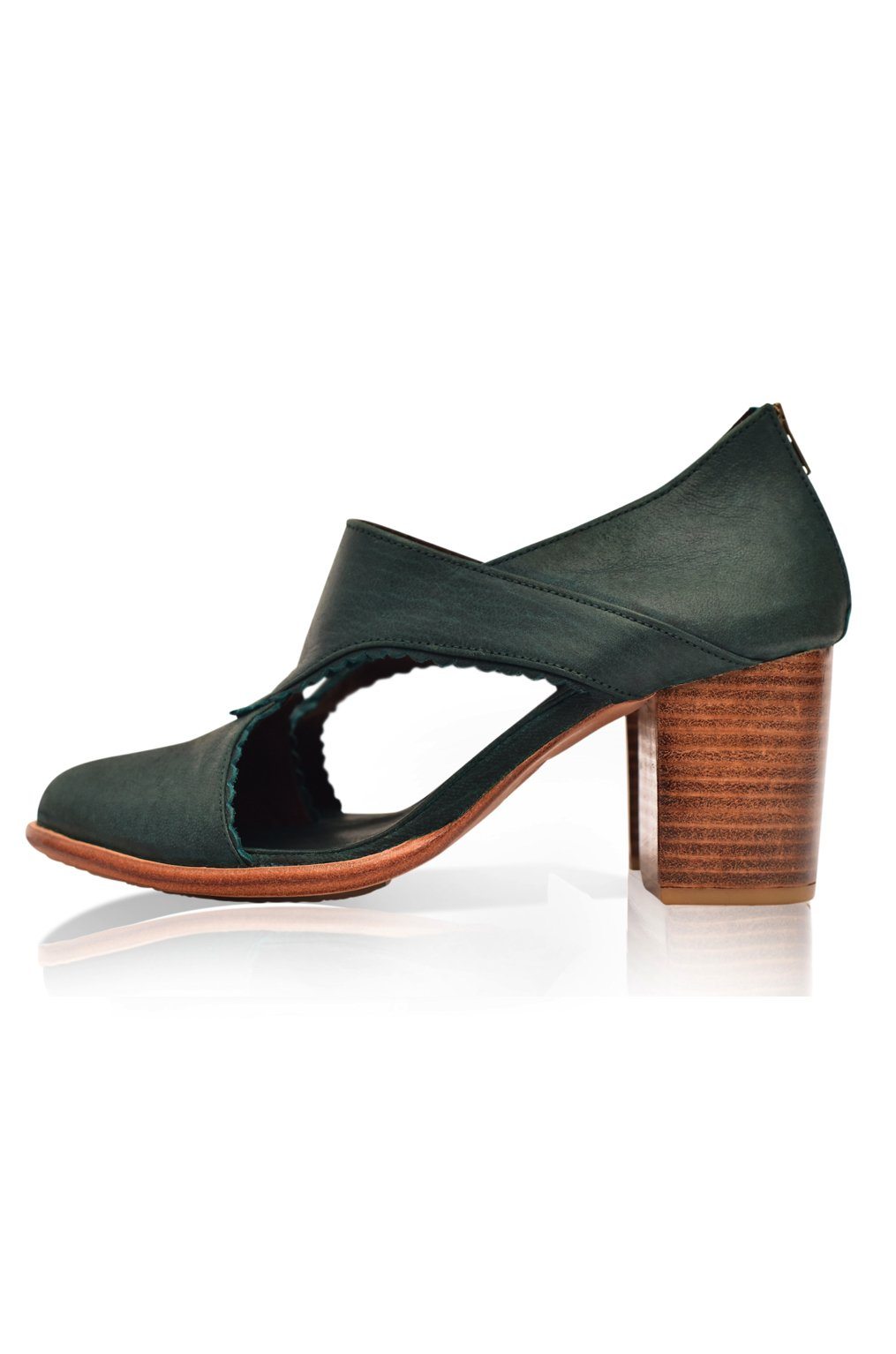 Rain Kiss Leather Booties-1