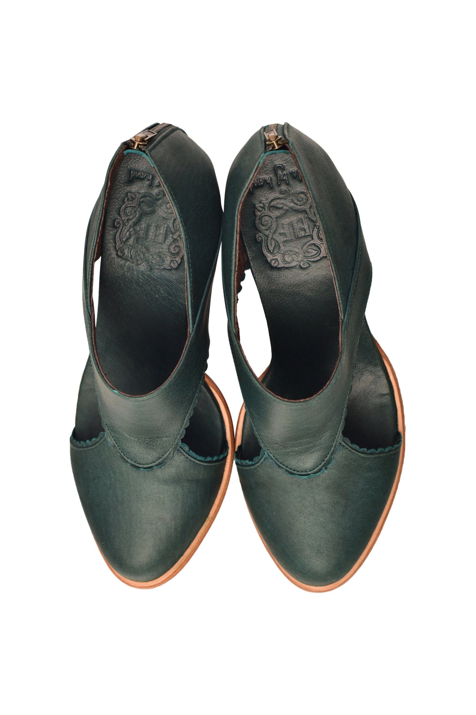 Rain Kiss Leather Booties-2