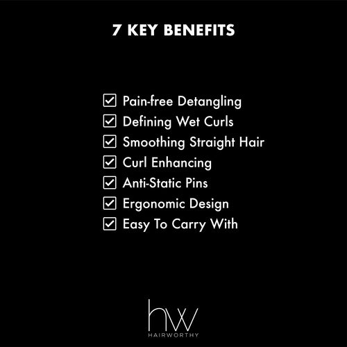 Hairworthy Hair-embrace Styling brush