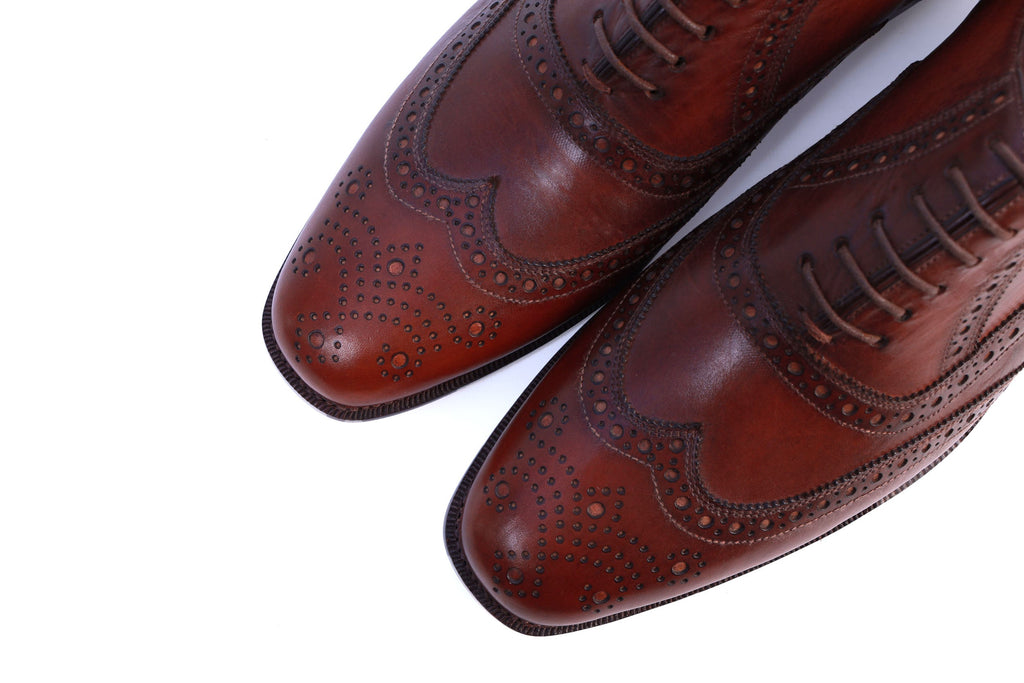 Executive - Wingtip Full-Brogue Oxfords-3