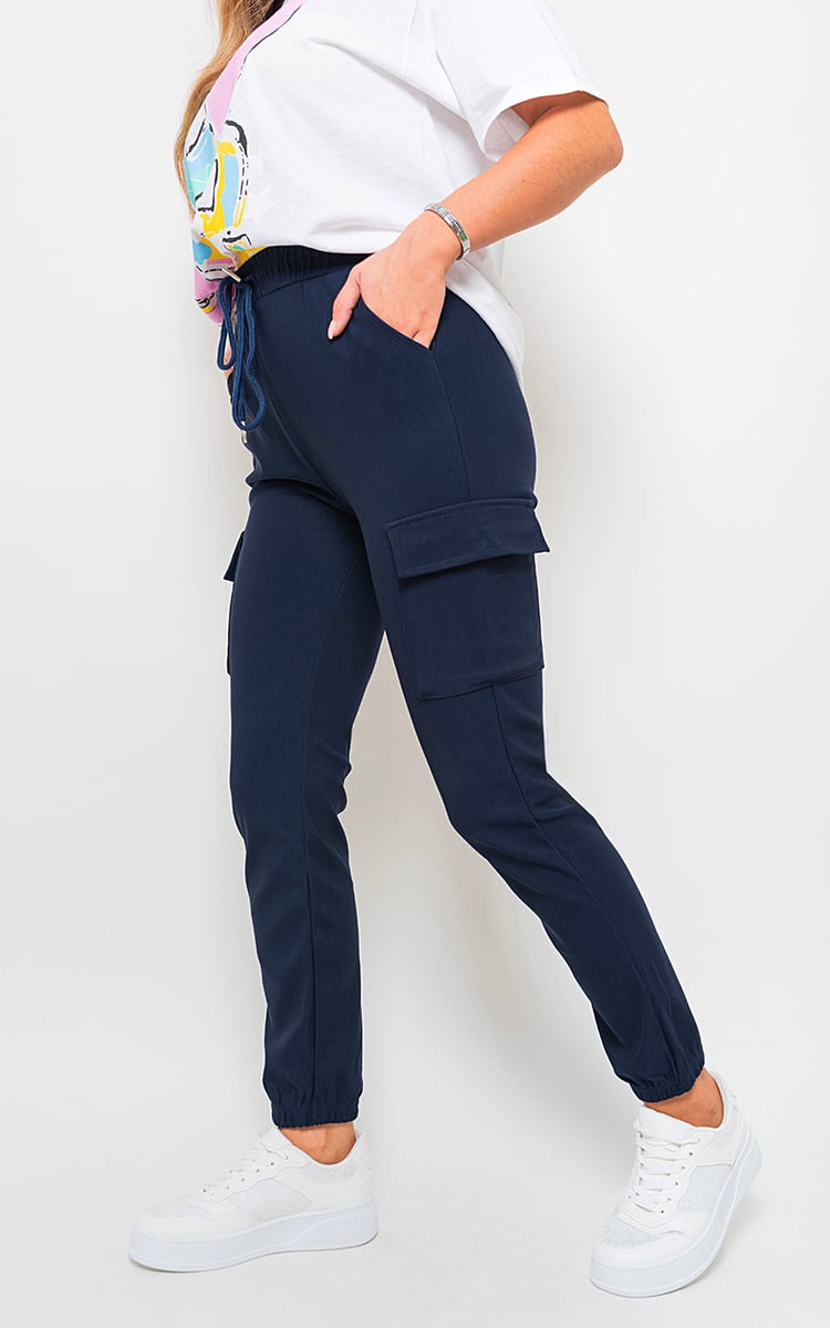 Cargo Pocket Trouser with Drawstring-16