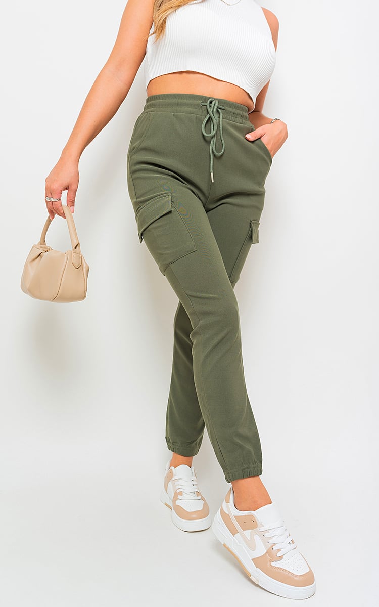 Cargo Pocket Trouser with Drawstring-18