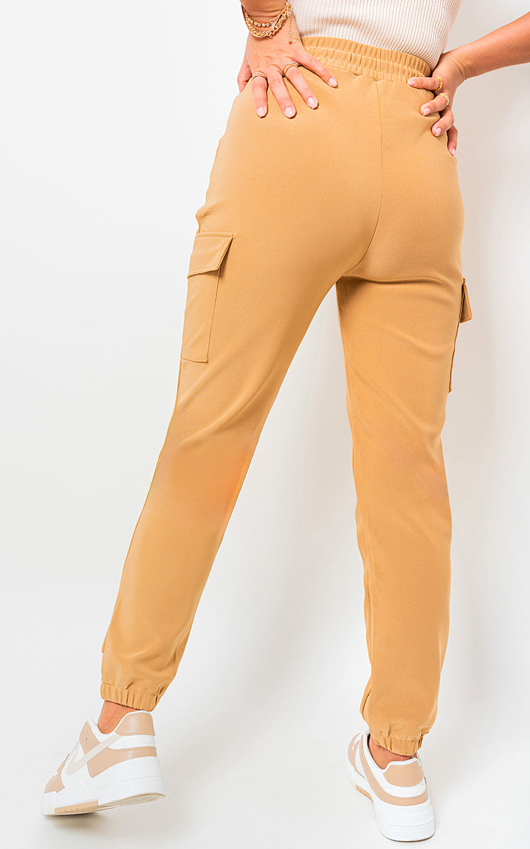 Cargo Pocket Trouser with Drawstring-33