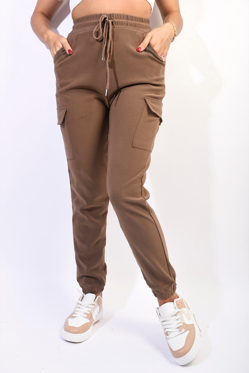 Cargo Pocket Trouser with Drawstring-6