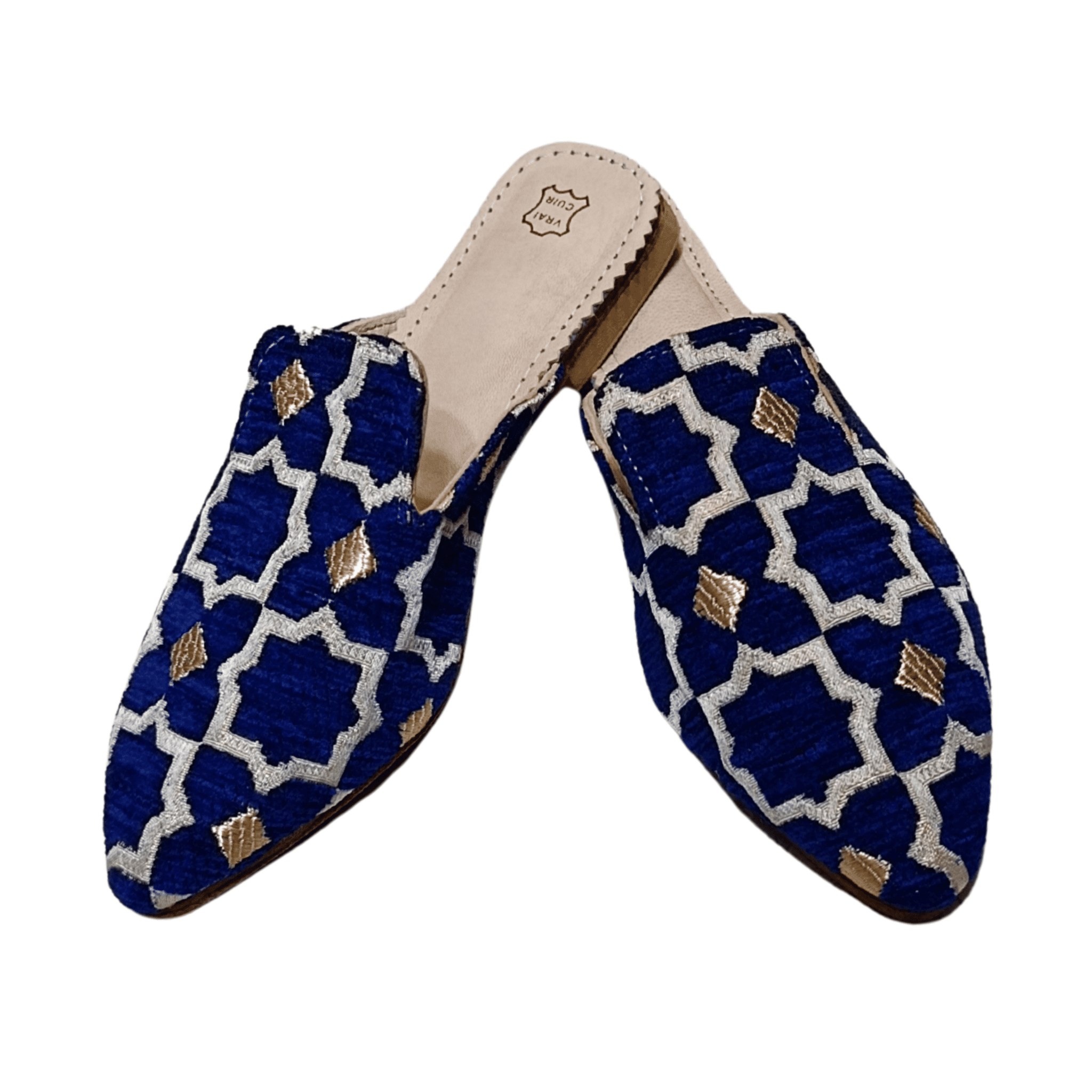 Leather Slippers Tamghra-5