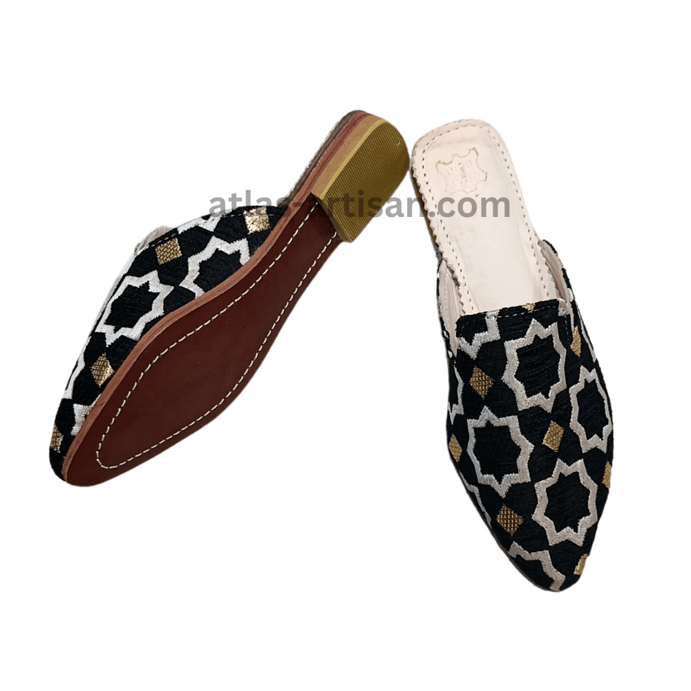 Leather Slippers Tamghra-4