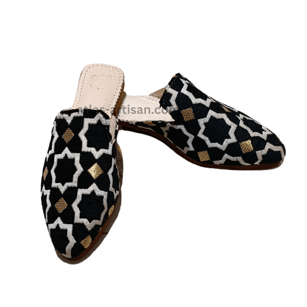 Leather Slippers Tamghra-3